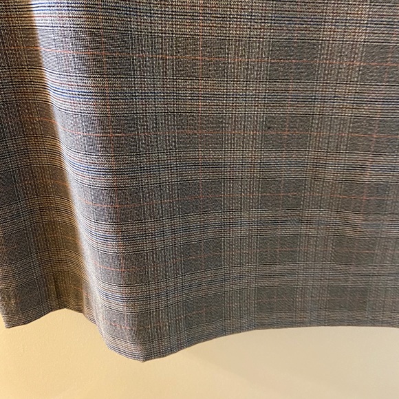 Jules & Leopold studio midi grey plaid pencil skirt - NWOT - size medium - Picture 5 of 9